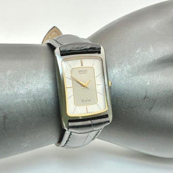 Seiko - Dolce Ceramic Rectangular Dress Watch - Zonder
