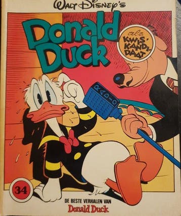 Donald Duck 34 kwiskandidaat - Barks, Verzenden, Nieuw