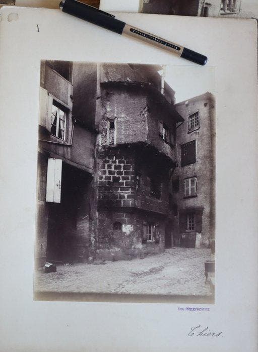 Ern. PreudHomme - Lot of 7 Atget-Like Albumen Photographs, Antiek en Kunst, Kunst | Tekeningen en Fotografie