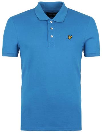 Lyle and Scott Polo Blauw maat Maat 52/54 (L) Heren, Maat 52/54 (L), Nieuw, Lyle and Scott, Verzenden