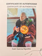 Juan García Ripollés (1932) - Niño con peineta - 59 cm -