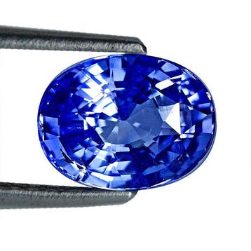 Bleu Saphir - 4.04 ct - Lotus Gemology (Thaïlande) - Non, Nieuw