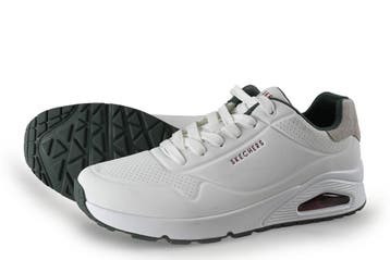 Skechers Sneakers in maat 43 Wit, Verzenden, Wit, Zo goed als nieuw, Skechers