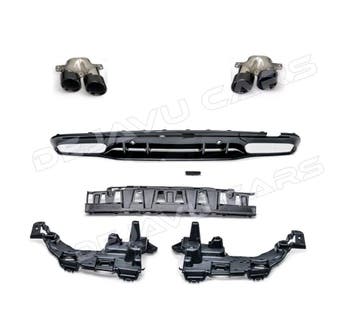 C43 AMG Look Diffuser voor Mercedes Benz C Klasse W205 S205, Ophalen of Verzenden
