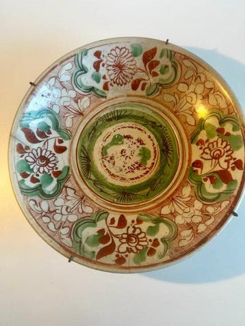 Onderbord - Porselein - Chinees Swatow, Ming-dynastie., Antiek en Kunst