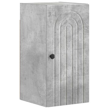vidaXL Badkamer wandkast ALKMAAR Betongrijs 30 x 31 x 59 cm, Verzenden