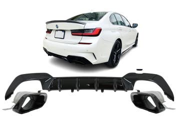 Diffuser | geschikt voor BMW | 3-serie 19- 4d sed. G20 / 3-s, Verzenden