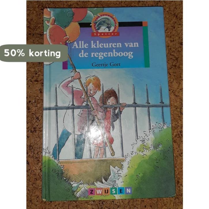 Alle kleuren van de regenboog / Spetter 5 Serie 1, Boeken, Kinderboeken | Jeugd | onder 10 jaar, Gelezen, Verzenden