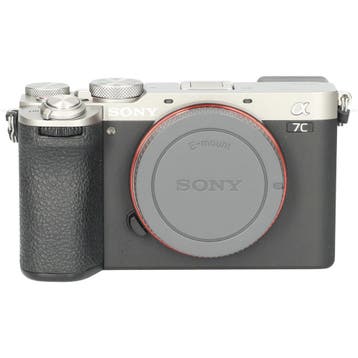 Tweedehands Sony A7C II Body Silver CM4719, Audio, Tv en Foto, Fotocamera's Digitaal, Ophalen of Verzenden, Gebruikt, Sony