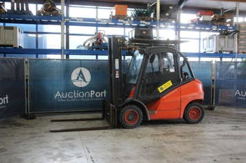 Veiling: Heftruck Linde H40T LPG 4000kg 7.0m 2005, Ophalen