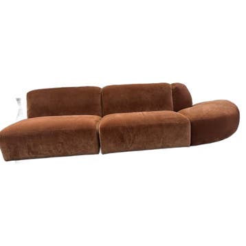 Polspotten Terracotta Elementen Bank - 3-Zitszetel, Verzenden, Gebruikt, 100 tot 125 cm, 300 cm of meer