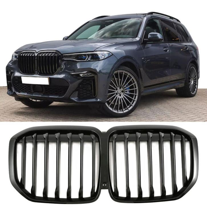 Sportieve Grille geschikt voor BMW X7 G07 enkele spijl glans, Autos : Divers, Accessoires de voiture, Envoi