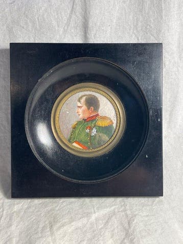 1-NAPOLEON - Signé J.CANARA - Cadre- Splendide Miniature -