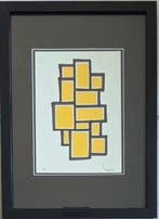 Siep Van Den Berg (1913-1998) - Compositie in oranje