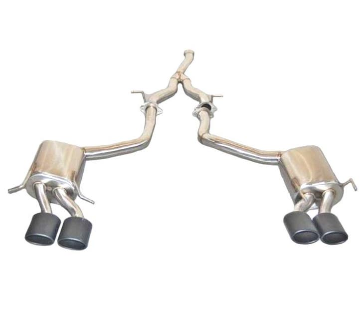 Ligne Déchappement Pour Mercedes W204 C200 07-13 Noir, Auto-onderdelen, Uitlaatsystemen, Verzenden