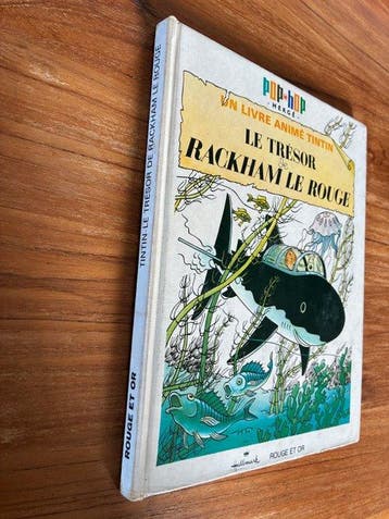 Tintin - Pop Hop - 1 Tintin-animatieboek: De schat van, Nieuw