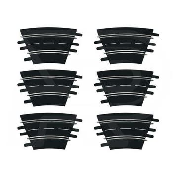Bocht 1/30º 6 stuks - 20577 - Carrera Racebaan Evolution en, Verzenden, Nieuw
