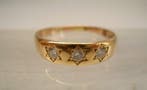 Other brand - Ring - 8 karaat Geel goud - 0.24ct. tw.