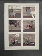 2x Tintin au pays des Soviet + planche (ex-libris) - 2 Album, Livres
