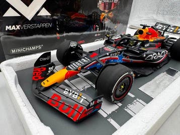 Minichamps 1:18 - Modelauto - Oracle Red Bull Racing RB19, Hobby en Vrije tijd, Nieuw