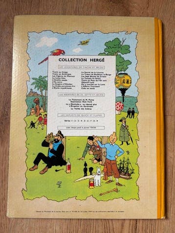 Tintin T13 - Les 7 Boules de cristal - 1 Album -, Livres