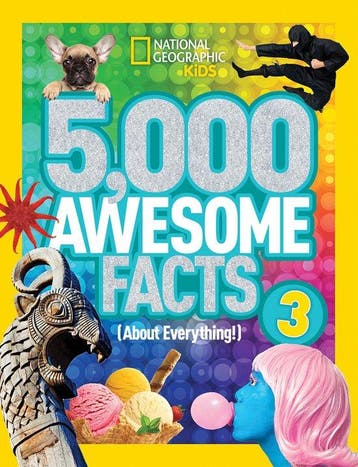 5,000 Awesome Facts 9781426324529 National Geographic Kids, Verzenden, Gelezen, National Geographic Kids