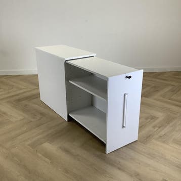 Kinnarps Space Spoc uittrekbare kast + sleutel, (hxbxd)