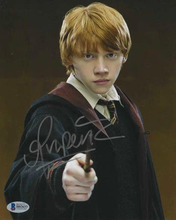 Harry Potter - Signed by Rupert Grint (Ron Weasley), Verzamelen, Nieuw