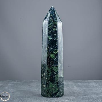 Unieke Kambaba-jaspis – De Obelisk van rust en aarding-