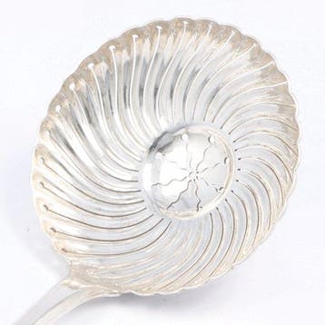 Wolfers Frères - Strooilepel - Cuillère - Argent 800, Antiquités & Art, Antiquités | Argent & Or