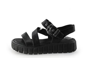 Tamaris Sandalen in maat 38 Zwart, Tamaris, Verzenden, Zwart, Sandalen of Muiltjes