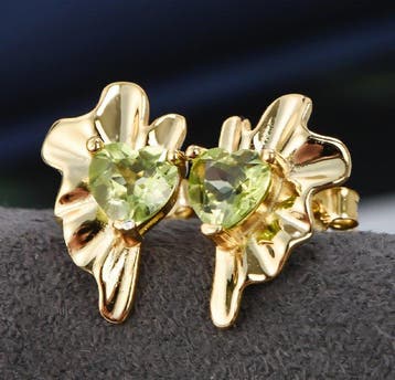 Zonder minimumprijs - Oorbellen - 18 karaat Zilver, Verguld,, Nieuw