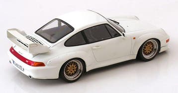 kkscale 1:18 - Modelauto - Porsche 911 (993) GT2 1996 Wit -, Nieuw