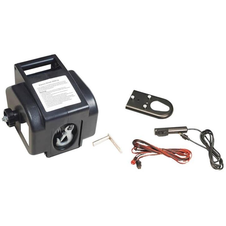 Elektrische Trailerlier 12V met Afstandsbediening Tot 2722kg, Doe-het-zelf en Bouw, Lieren en Takels, Nieuw, Ophalen of Verzenden