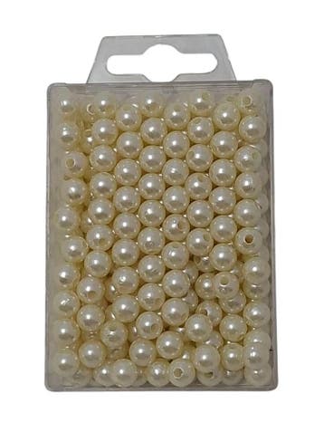 Parels rijgparels 05 Champagne 8 mm, Nieuw