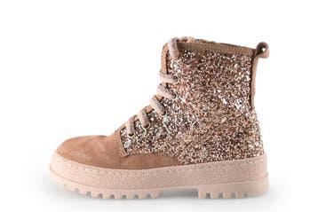 Stones And Bones Veterboots Meisjes in maat 26 Beige, Verzenden, Jongen of Meisje, Schoenen, Nieuw