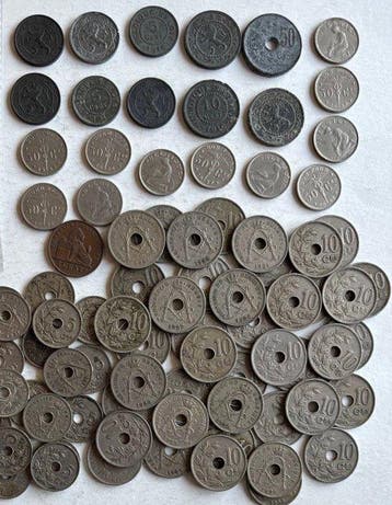 België. Lot 136 stuks (Zonder minimumprijs)