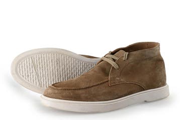 Manfield Veterboots in maat 44 Beige, Verzenden, Boots