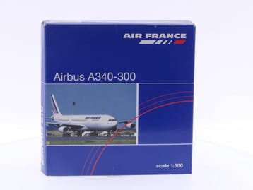 Schaal 1:500 Herpa 504676 Air France - Airbus A340-300  R..., Ophalen of Verzenden, Gebruikt
