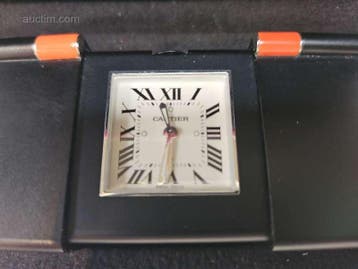 Vintage draagbare klok Cartier Pendulette, Nieuw