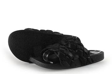 Colors of California Slippers in maat 38 Zwart, Kleding | Dames, Schoenen, Slippers, Verzenden, Zwart, Zo goed als nieuw