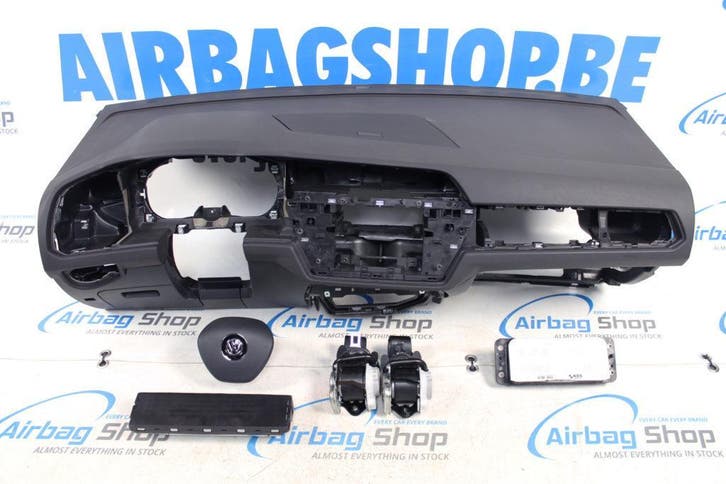 Airbag set - Dashboard zwart Volkswagen Touran (2015-heden), Autos : Pièces & Accessoires, Tableau de bord & Interrupteurs