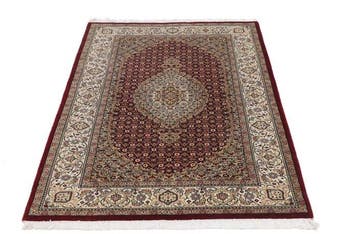 Nieuw hoogwaardig Tabriz wol- en zijde tapijt – Mahi -, Nieuw