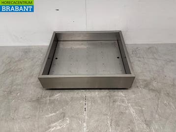 RVS ijsbak voor crushed ijs schaaf ijs 70 x 60 cm Horeca, Ophalen of Verzenden, Nieuw in verpakking