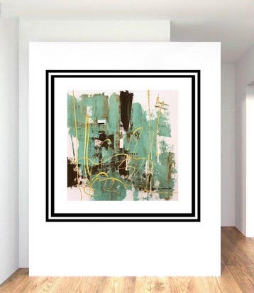 Dam Domido - Lor du vieux rafiot - 80 x 80 cm - White, Antiek en Kunst