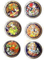 Rosenthal - Bjorn Wiinblad - Assiette (12) - Porcelaine