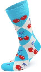Happy Socks Sokken Argyle cherry maat 41-46 Heren, Vêtements | Hommes, Chaussettes & Bas, Verzenden