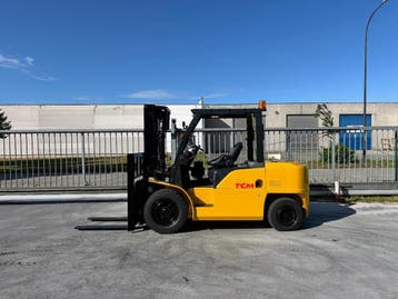 TCM EG1F4F50, Zakelijke goederen, Machines en Bouw | Heftrucks en Intern transport, Diesel, Verzenden, Heftruck, Meer dan 4000 kg