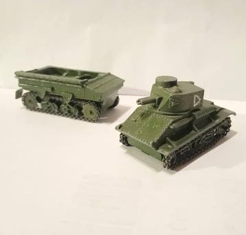 Dinky Toys 1:43 - Voiture miniature (2) - Light Tank (152A), Nieuw