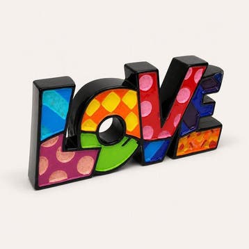 Romero Britto (1963) - LOVE – Pop Art Sculpture, Antiquités & Art
